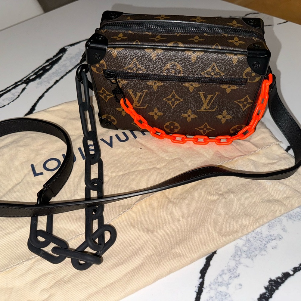 Louis Vuitton Mini Soft Trunk Monogram Brown/Orange